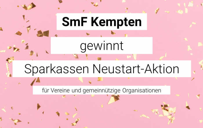 Allgäu: SmF-Kempten gewinnt Prämie für Projektvorschlag „Integration durch Sport für jugendliche Mädchen mit und ohne Migrationshintergrund“